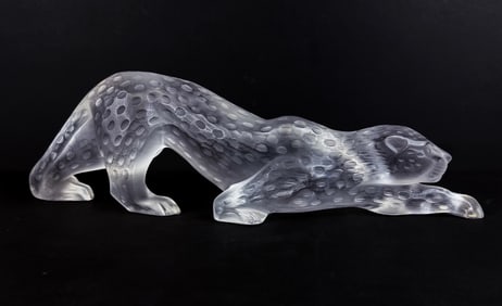 Lalique "Zeila Panther Crystal " Sculpture