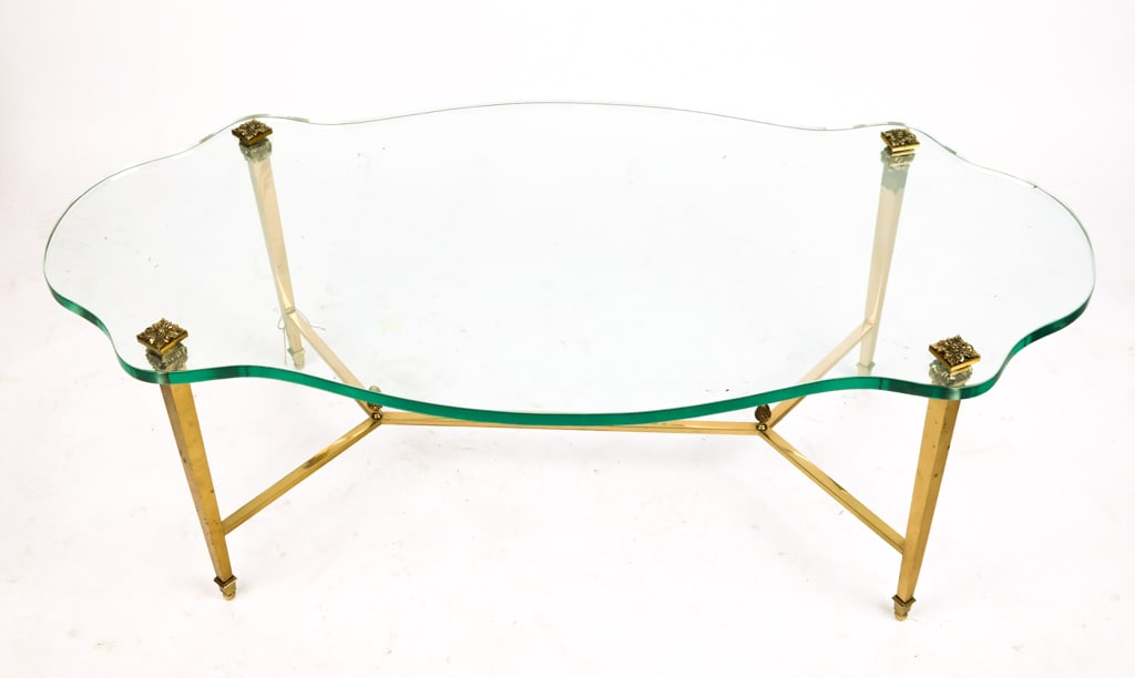 Stephanie Miron Bronze & Glass Table after Guerin (1 of 5)