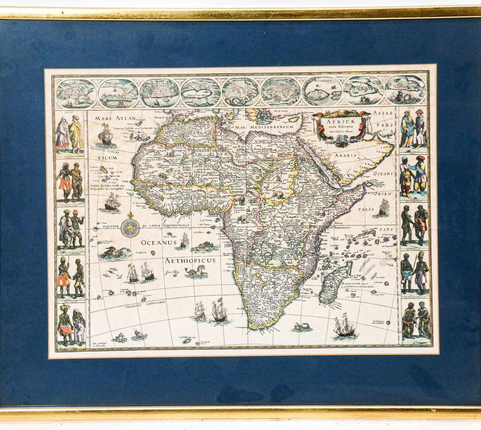 After Willem Blaeu Map of Africa (1 of 1)