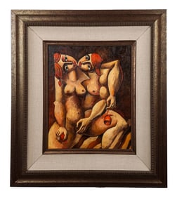 Yuri YUROZ: "Sensual Touch" - Oil Painting