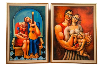 Yuri YUROZ: Two Large Color Prints