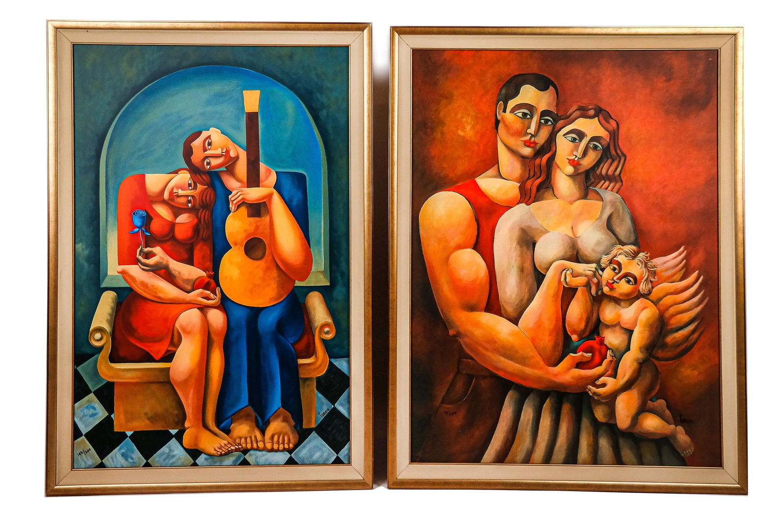 Yuri YUROZ: Two Large Color Prints (1 of 20)