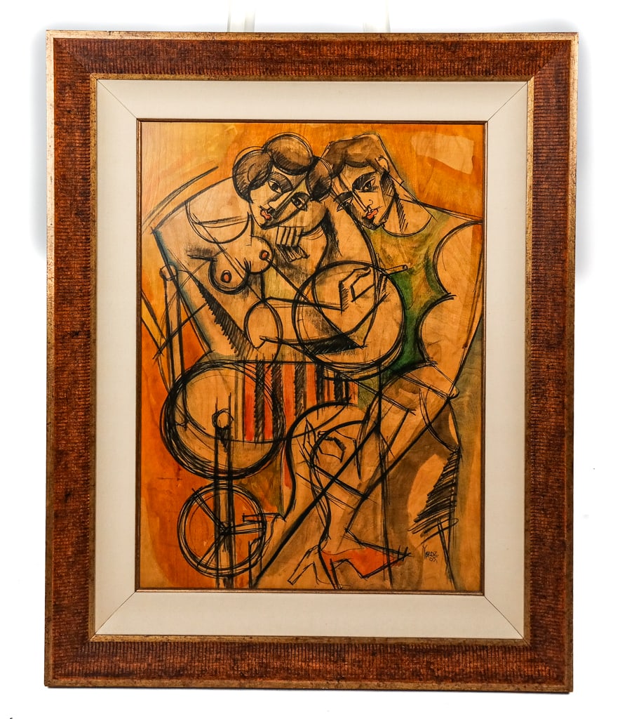 Yuri YUROZ: "Sharing A Conversation" - Mixed Media (1 of 8)