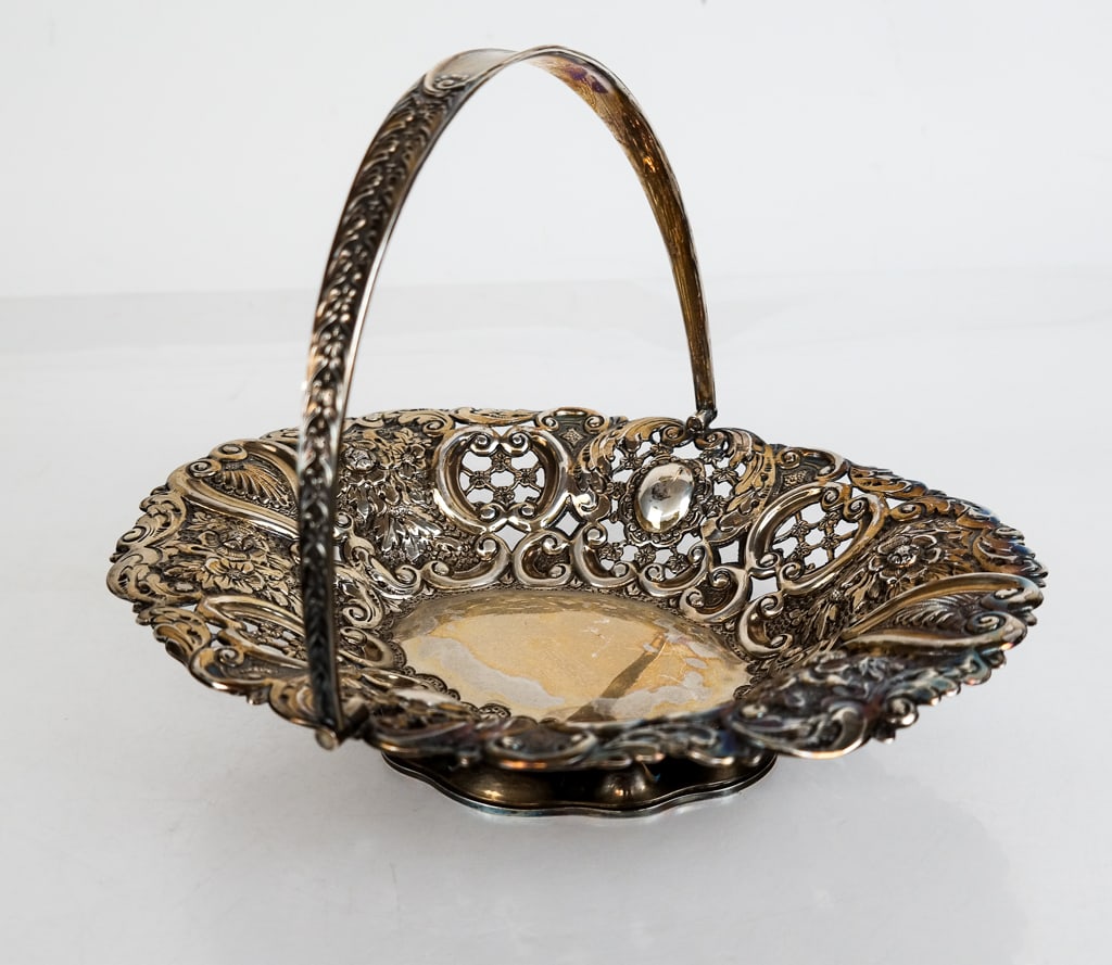 English Silver Basket (1 of 8)
