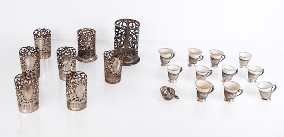 Group of Silver Table Articles