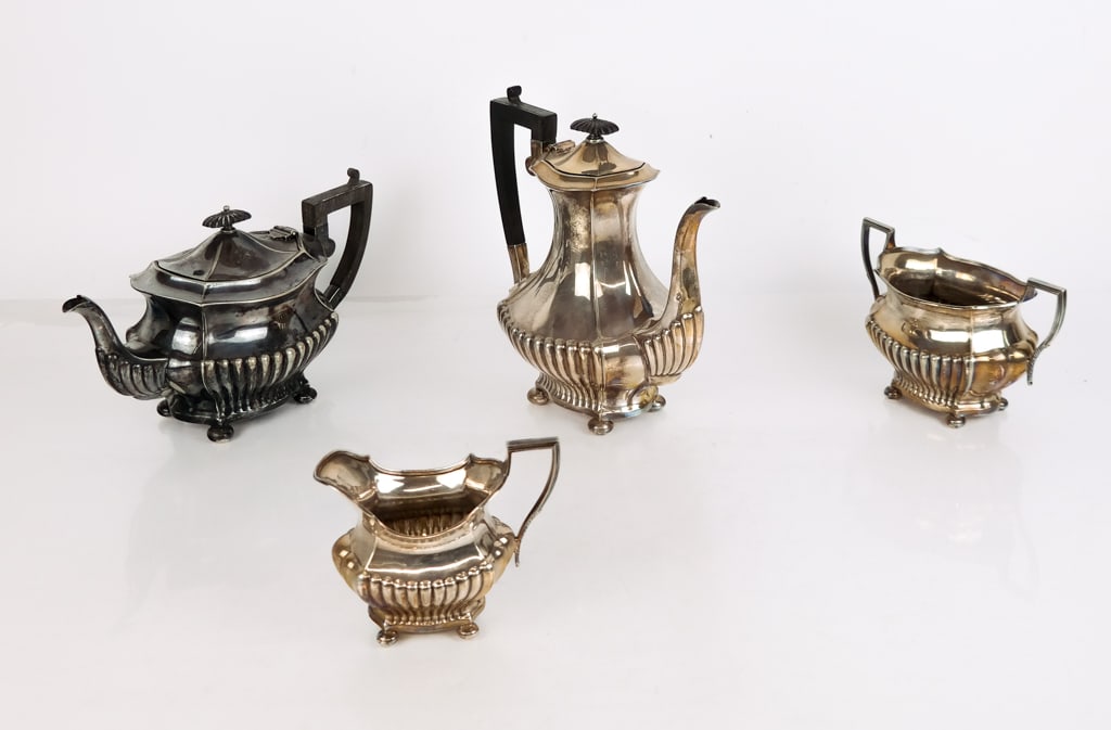 Silver Plate Tea and Coffee Service, 4 (1 of 14)