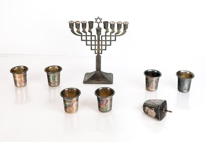 Collection of Silver Judaica, 8