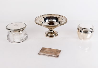 Tiffany & Others Group of Sterling Articles, 4