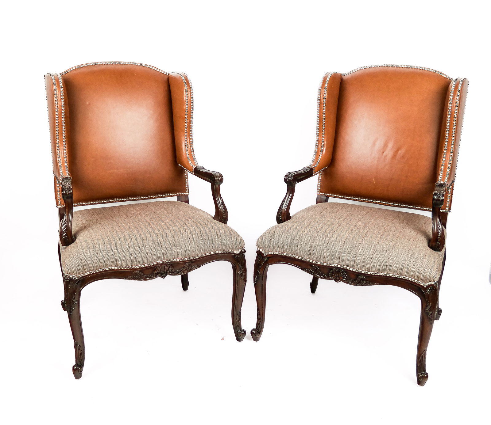 Pair Ralph Lauren "Conservatory Garden" Armchairs (1 of 9)