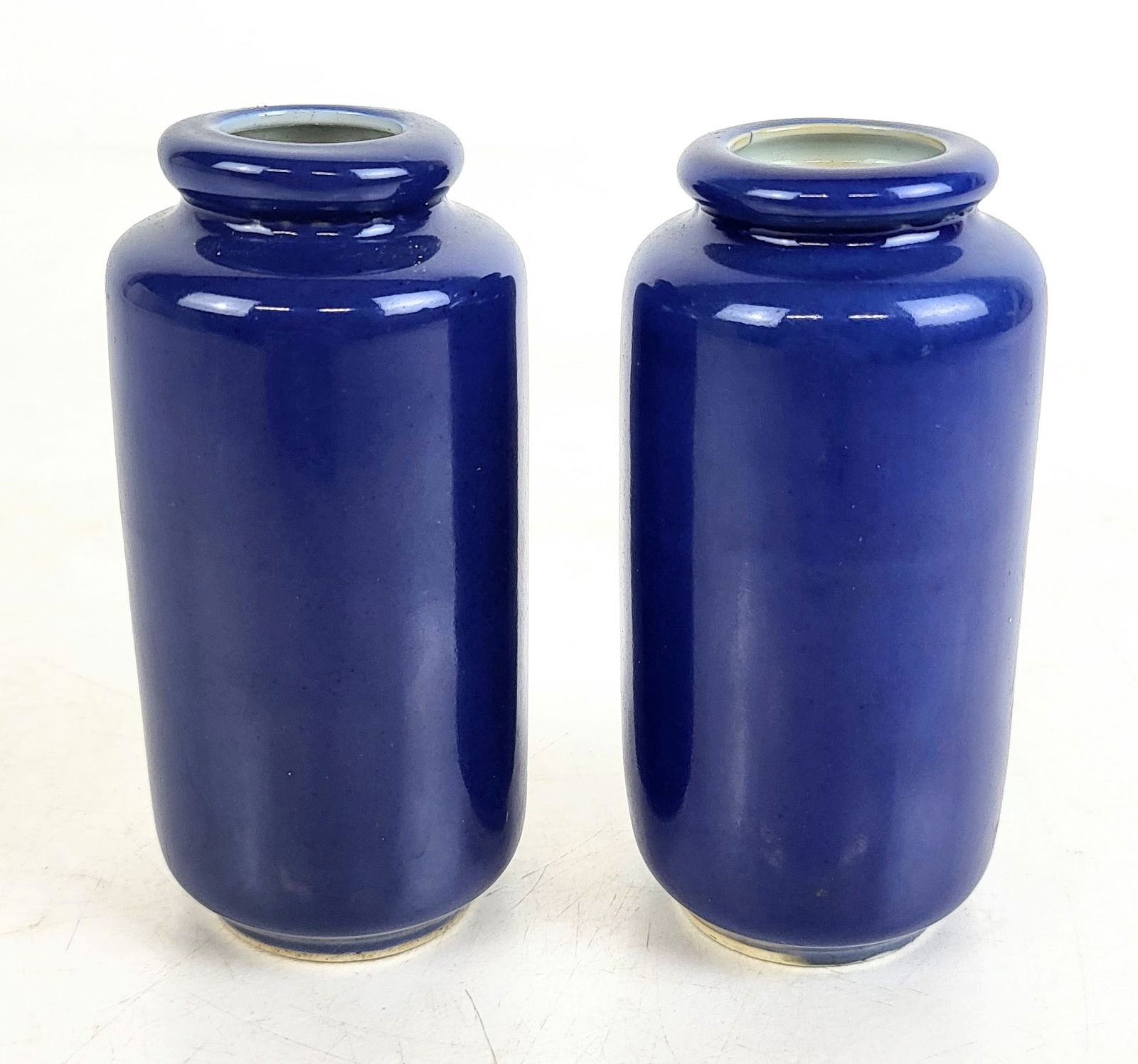 Chinese Near Pair Bud Vases (1 of 5)