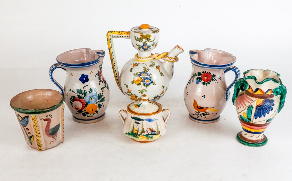 Italian Majolica Articles, 6 (1 of 20)