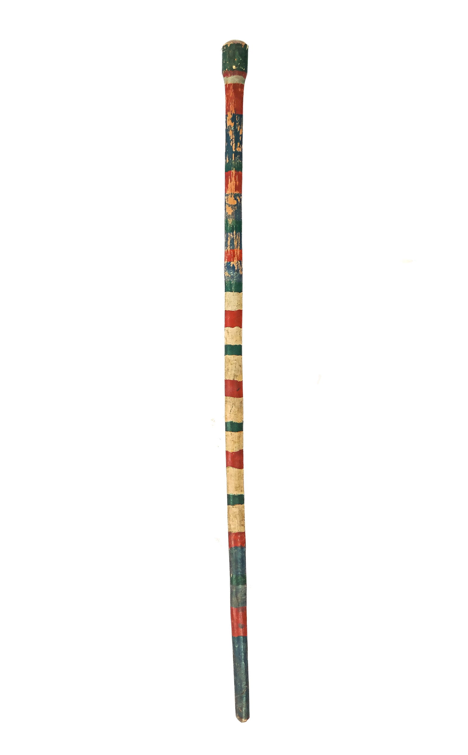 Folk Art Painted Straight Cane (1 of 8)