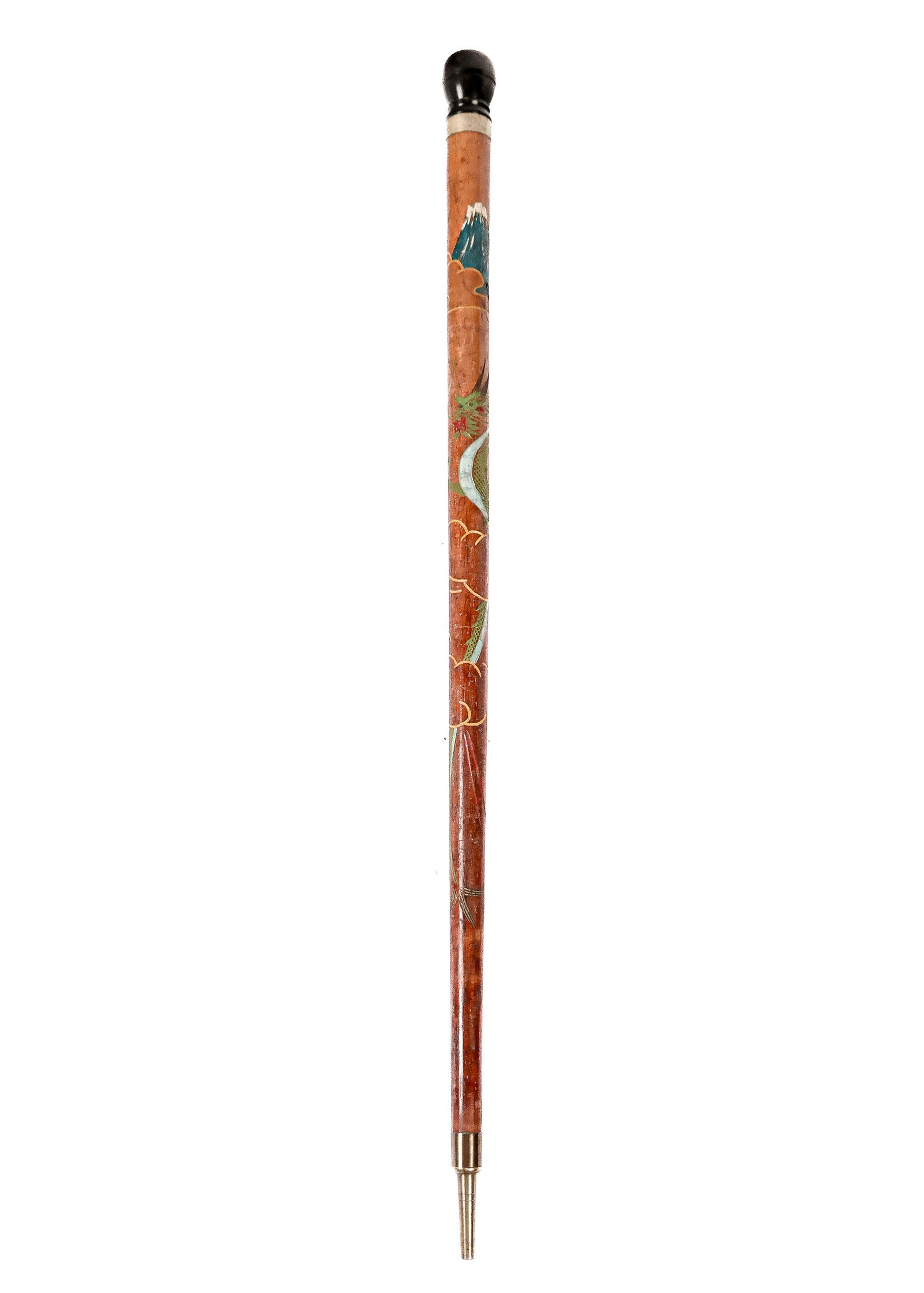 Japanese Wood Carved Cane (1 of 5)