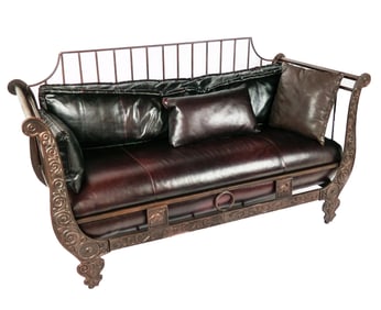 Thomasville "Earnest Hemingway" Leather Daybed