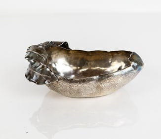 Gorham Sterling silver Hand-Hammered Nut Dish