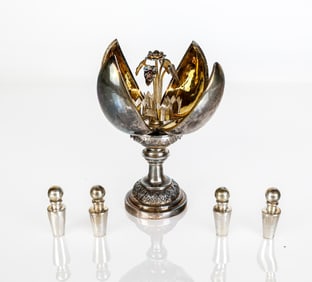 Silver and Gilt "Secret Garden" Perfume