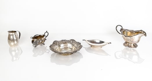 Collection of Sterling Silver Items, 5