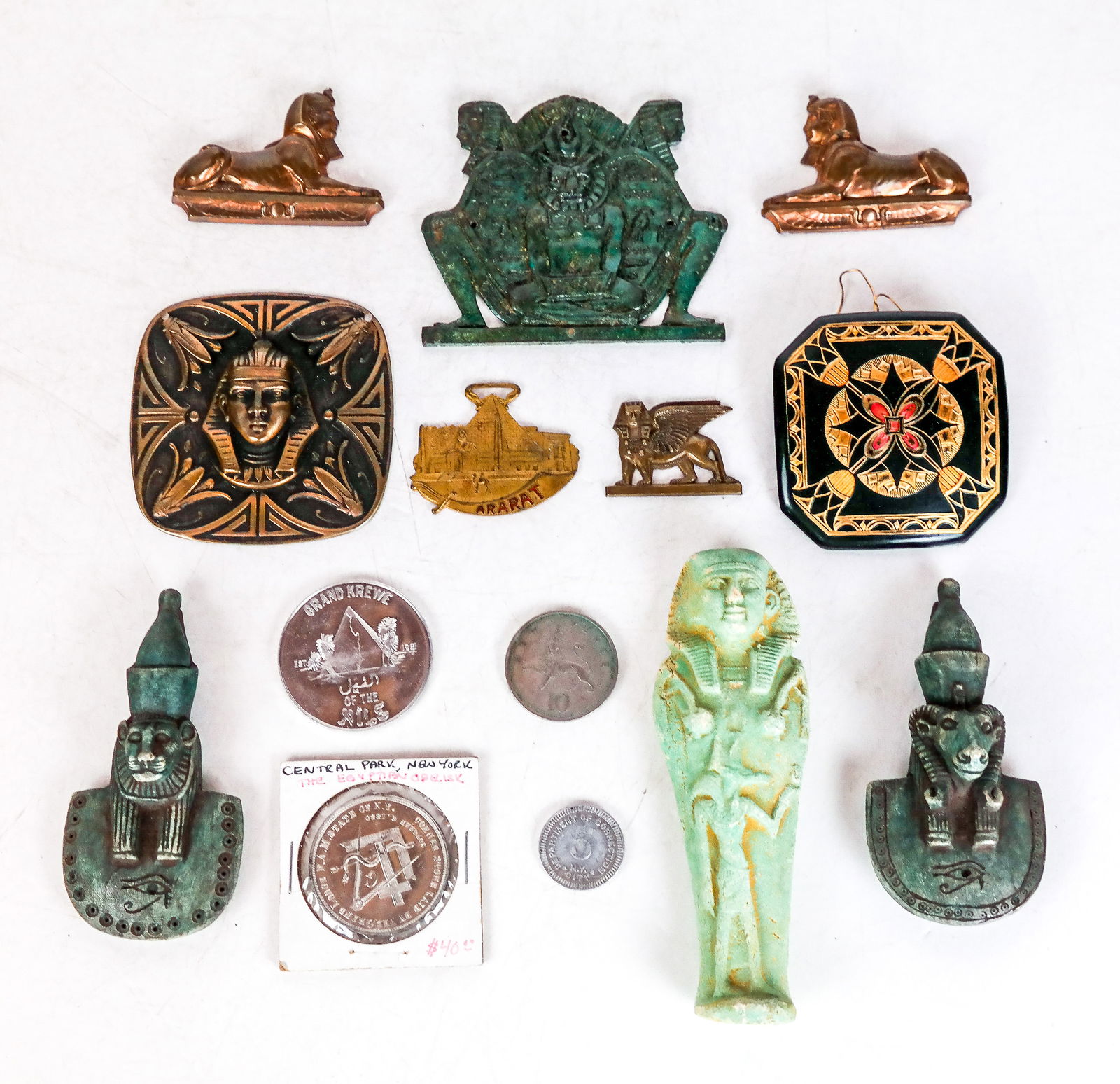 Assorted Egyptian Motif Mounts (1 of 5)