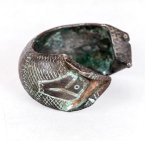 Antique Egyptian Silver Cuff Bracelet