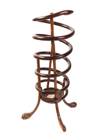 Carved Snake Umbrella Stand