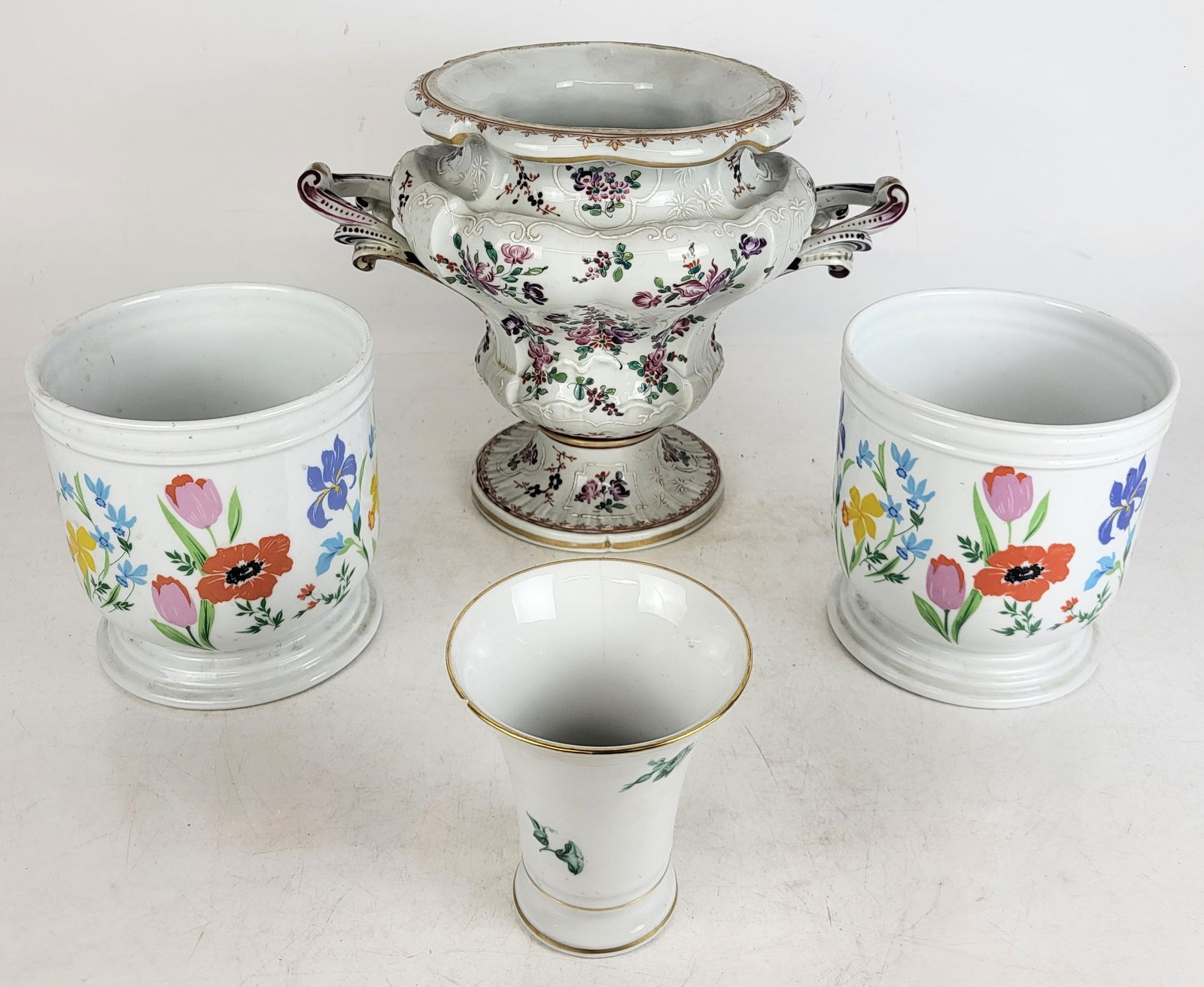 Four Porcelain Cache Pots (1 of 20)