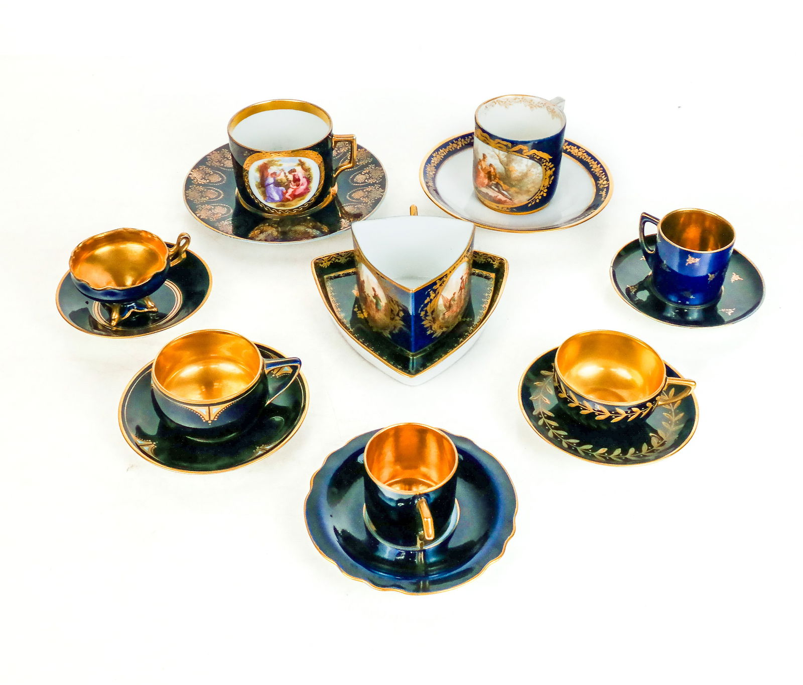 Meissen, Rosenthal, and Other Cobalt Porcelain, 8 (1 of 20)