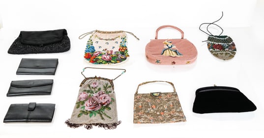 Group of Evening Bags and Wallets, 9