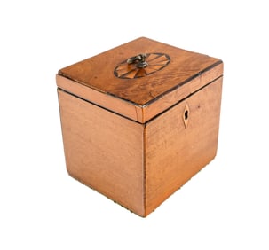 Tunbridge Ware Tea Caddy