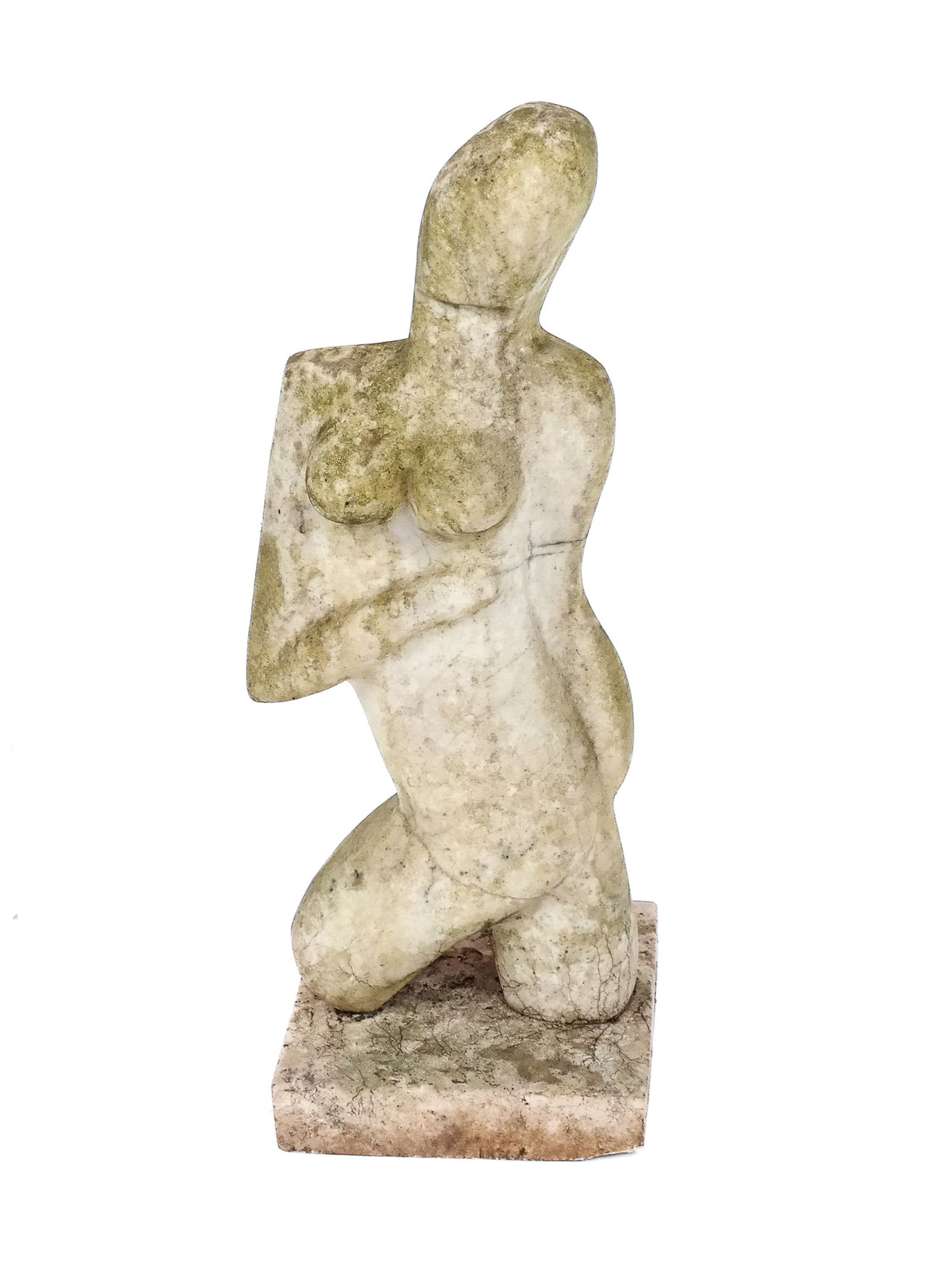 Carved Marble Figural Sculpture, Brilliante (1 of 9)