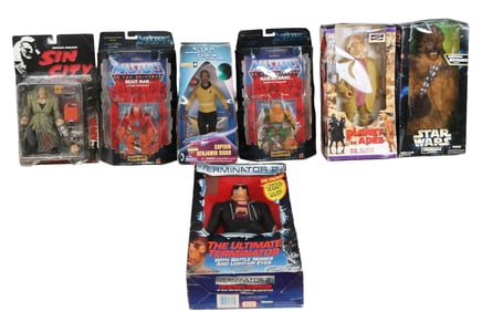 Kenner, Mattel, and Hasbro etc. Action Figures, 7