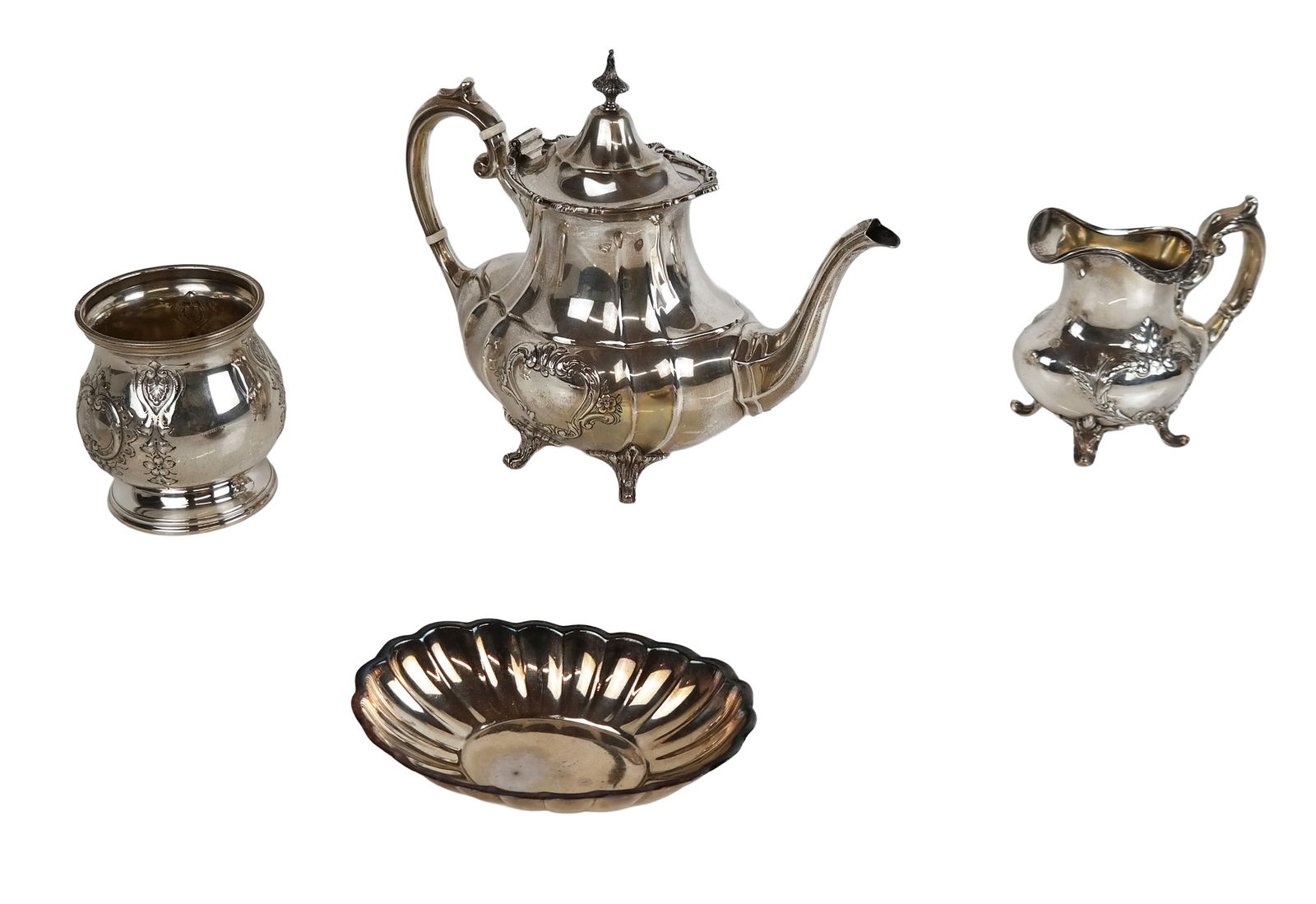 Mueck-Carey Co. Sterling Silver Tea Set, 4 (1 of 15)
