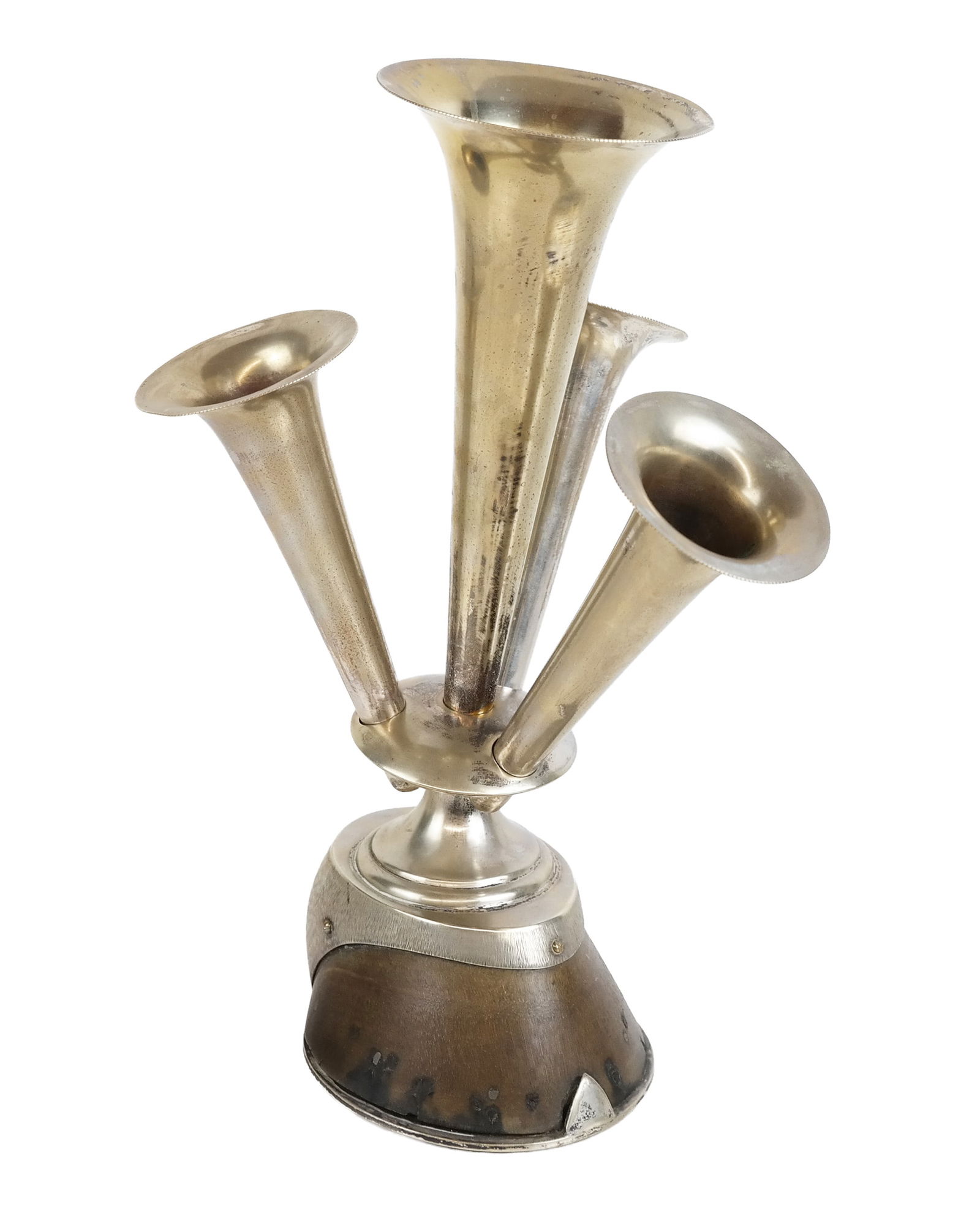 Hoof and Silver Plate Epergne (1 of 9)