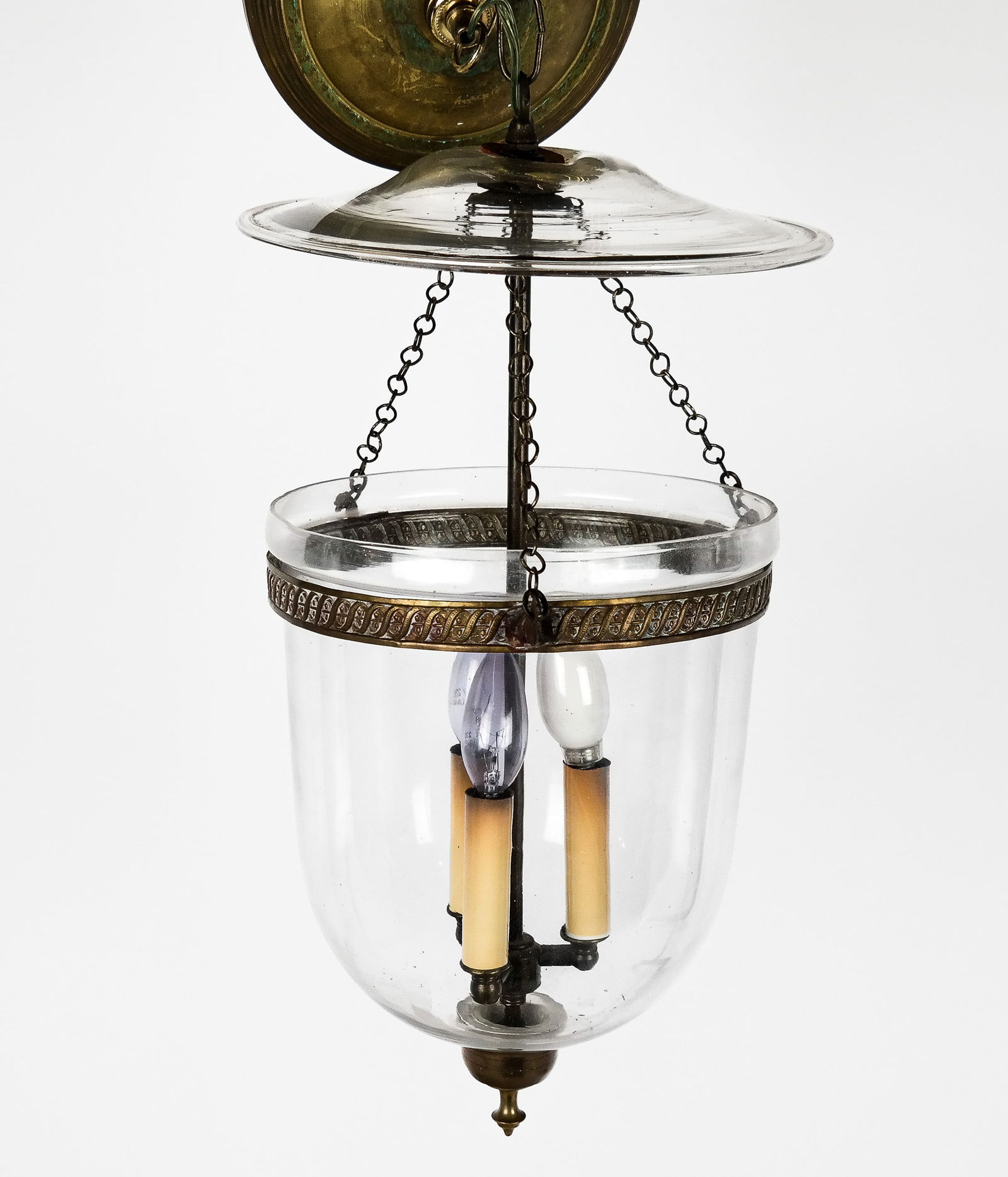 American Glass Bell Jar Fixture (1 of 11)