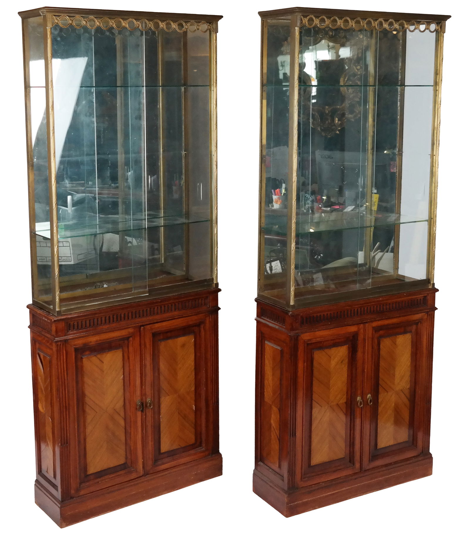 Pair Of French Display Cabinets (1 of 17)