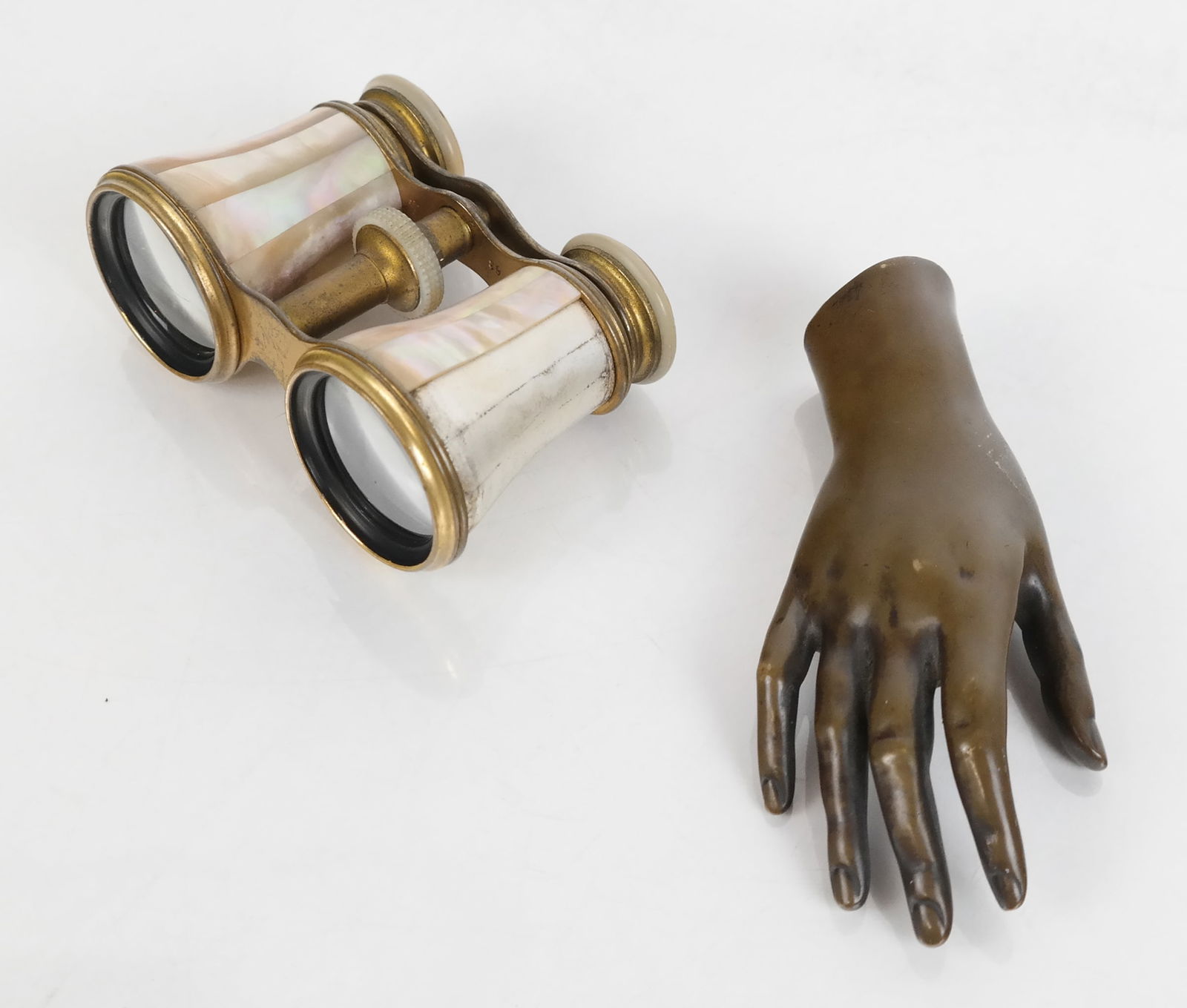 Bronze Hand by Barbedienne, Pair Of Binoculars (1 of 14)