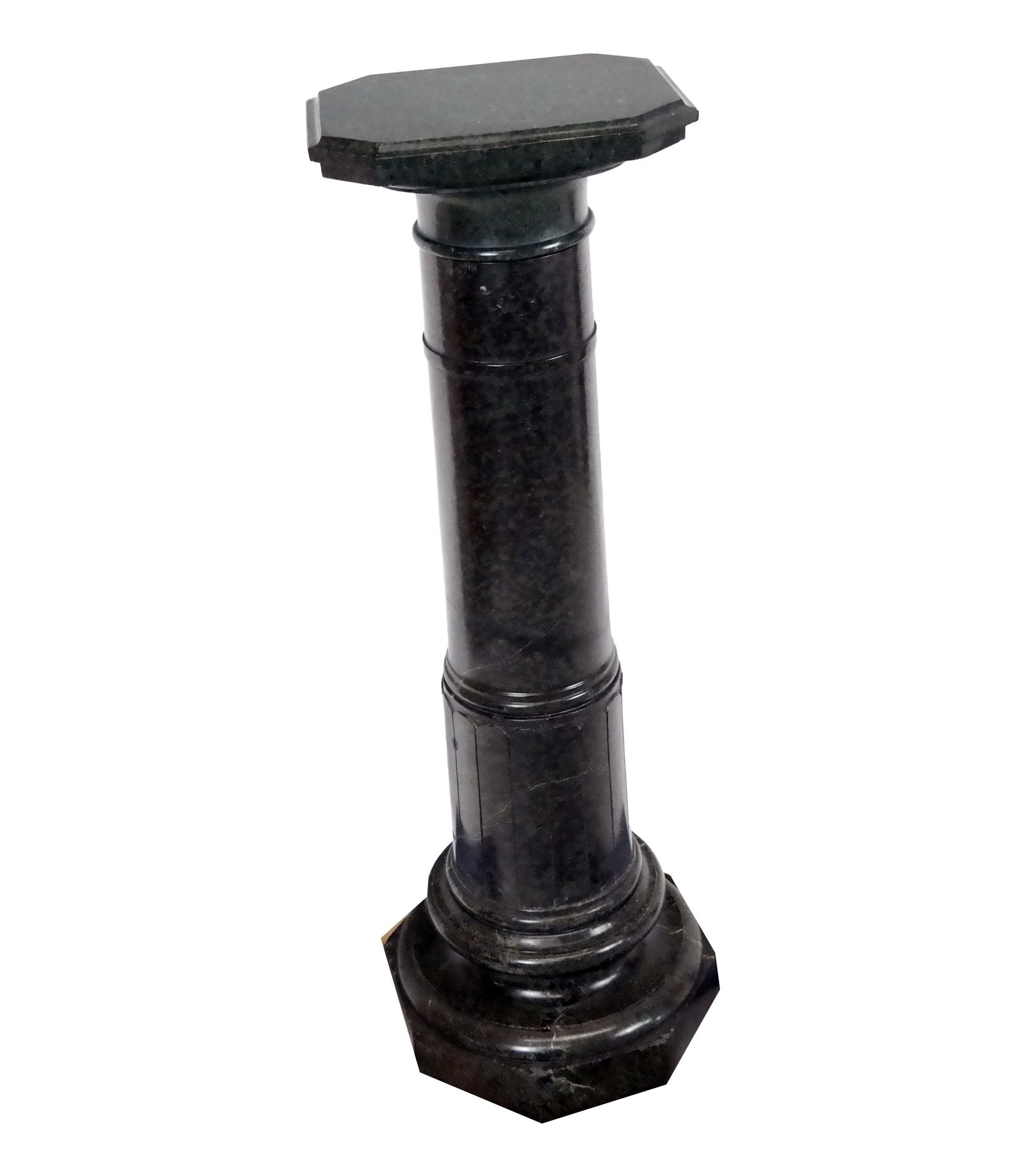 Large Green Marble Pedestal (1 of 9)