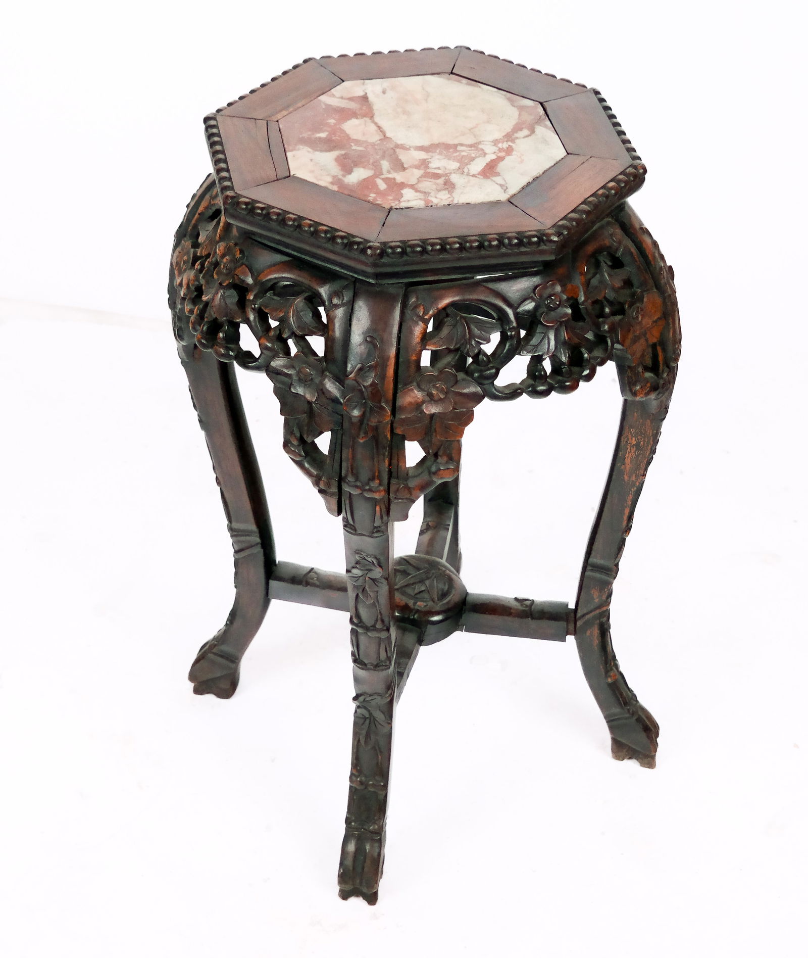 Vintage Chinese Marble Inset Stand (1 of 13)