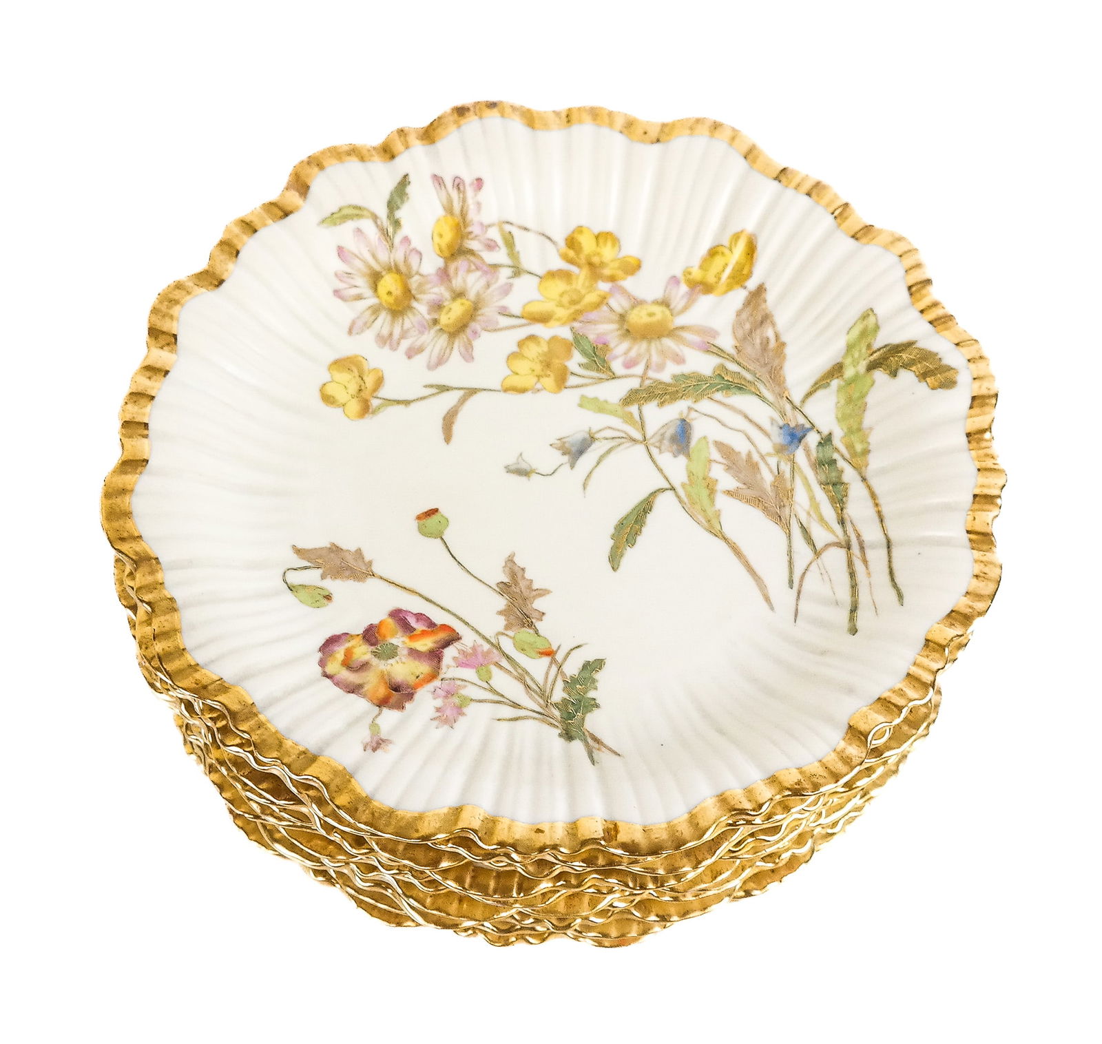 Set Of 12 Royal Worcester Small Plates (1 of 11)