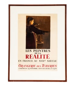 French Poster "Les Peintres de la Realite"