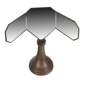 Ful-Vue Art Deco Copper Store Counter Mirror