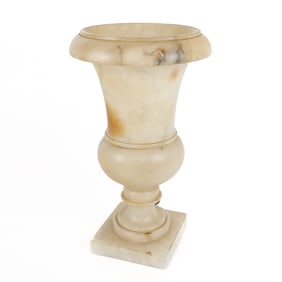 Marble Urn Mounted as an Uplight