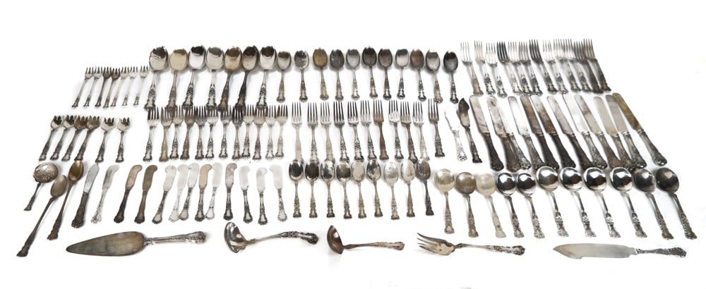 Gorham Sterling Silver "Buttercup" Flatware,128 (1 of 15)