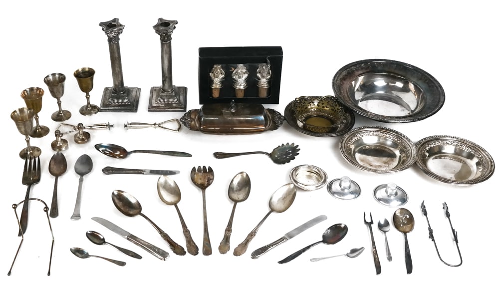 Group of Silver Plate, Stainless and Metal Article (1 of 18)