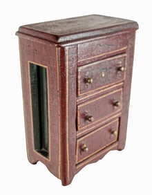 Distressed Leather Jewelry Box