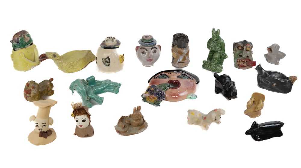 Folk Art Pottery and Other Articles, 16 (1 of 16)