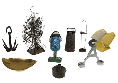 Assorted Metal Home and Decorative Wares