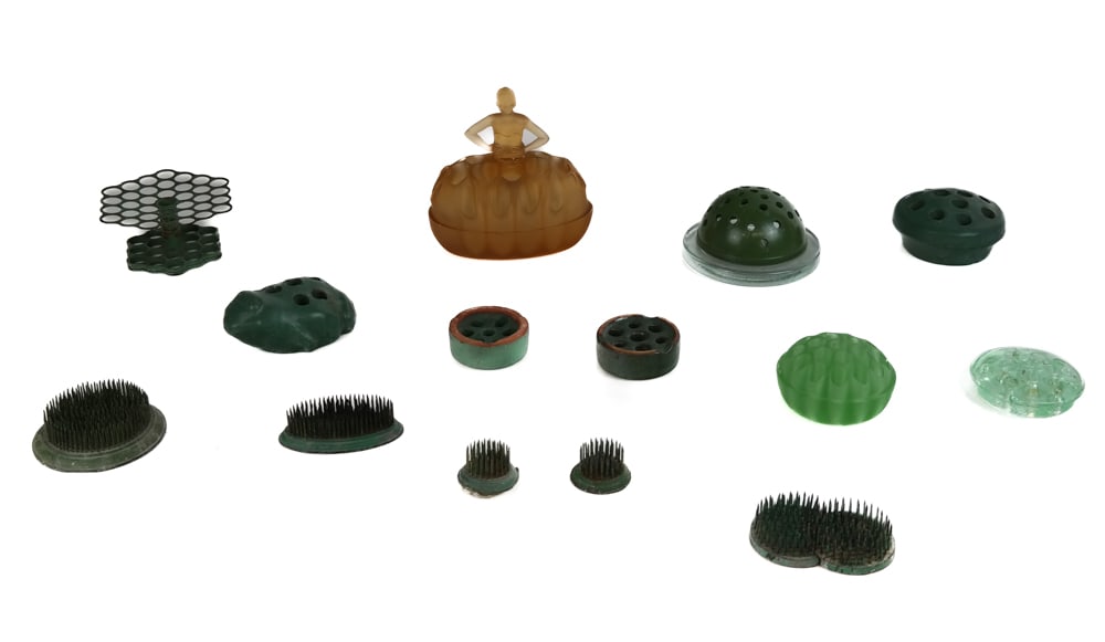 Group Antique and Vintage Flower Frogs, 15 (1 of 10)