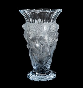 Lalique Glass Vase