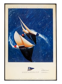 LV Cup San Diego 1992 Razzia Vintage Poster