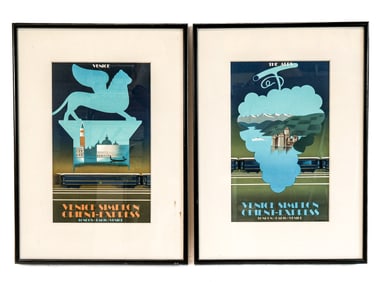 2 Venice Simplon Orient-Express Posters